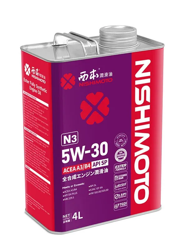 N3 A3B4 5W30